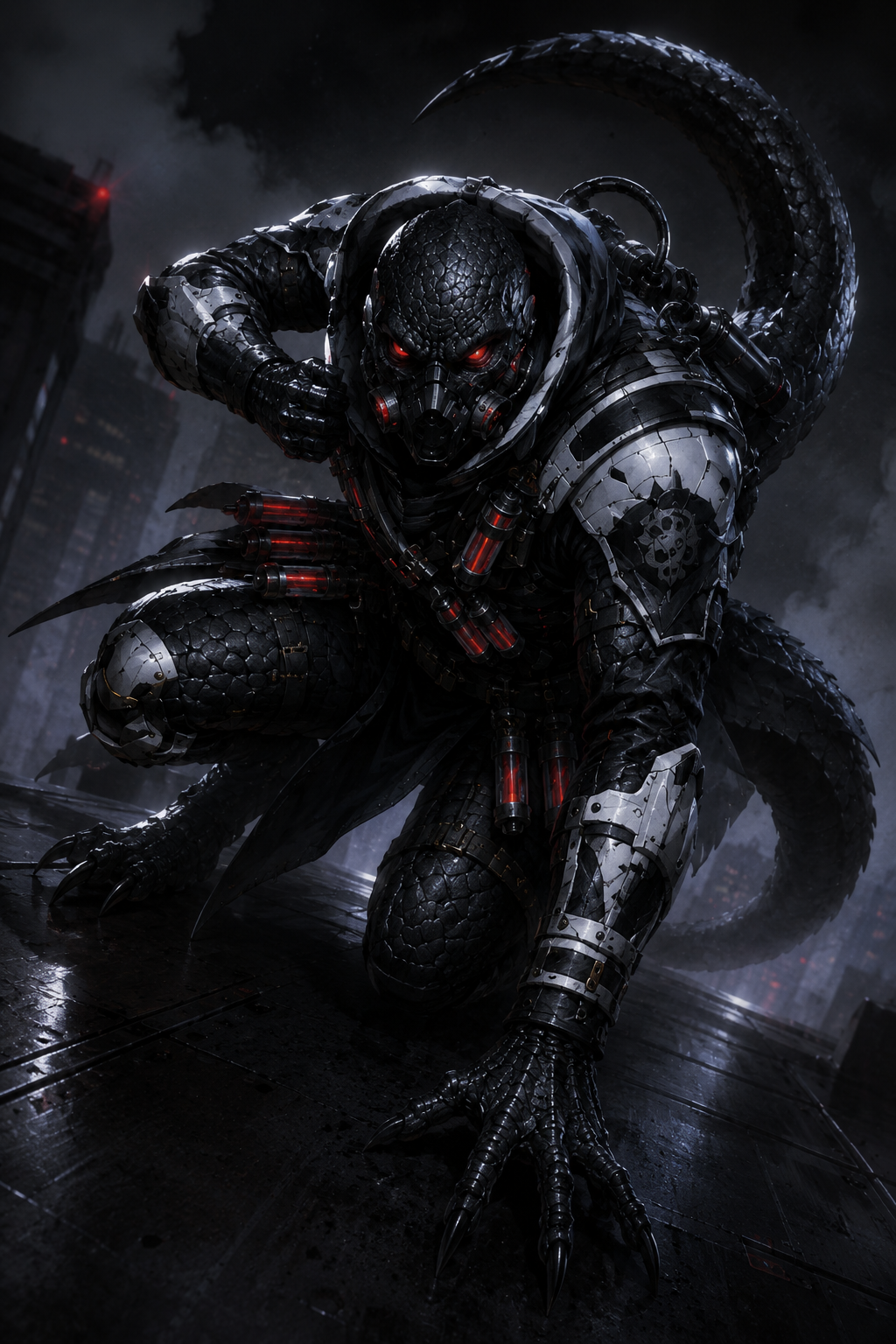 Night Ops Reptile Obsidian